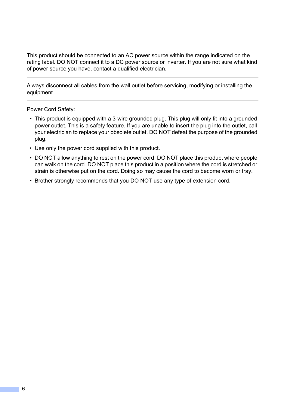 Brother HL-2240 User Manual | Page 6 / 21