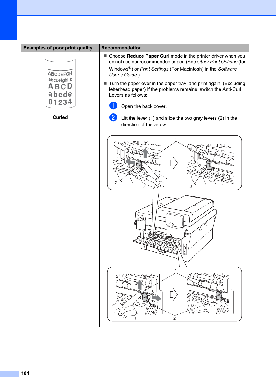 Brother MFC 7860DW User Manual | Page 120 / 162