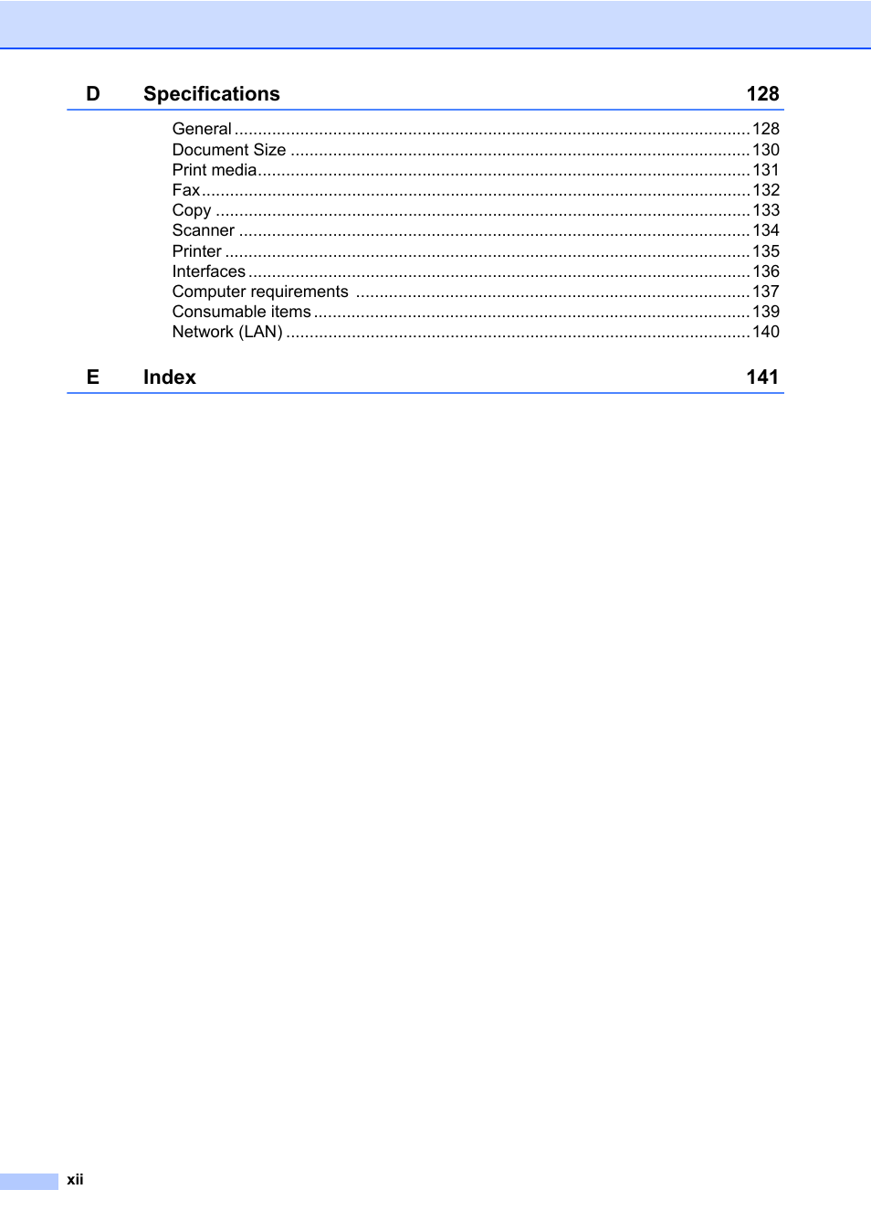 Brother MFC 7860DW User Manual | Page 14 / 162