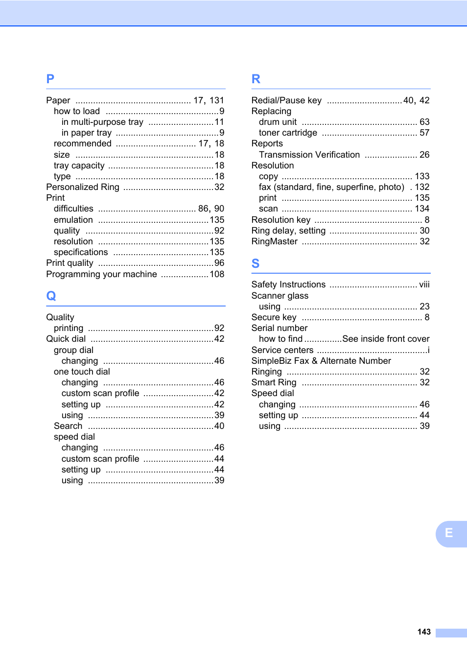 Brother MFC 7860DW User Manual | Page 159 / 162