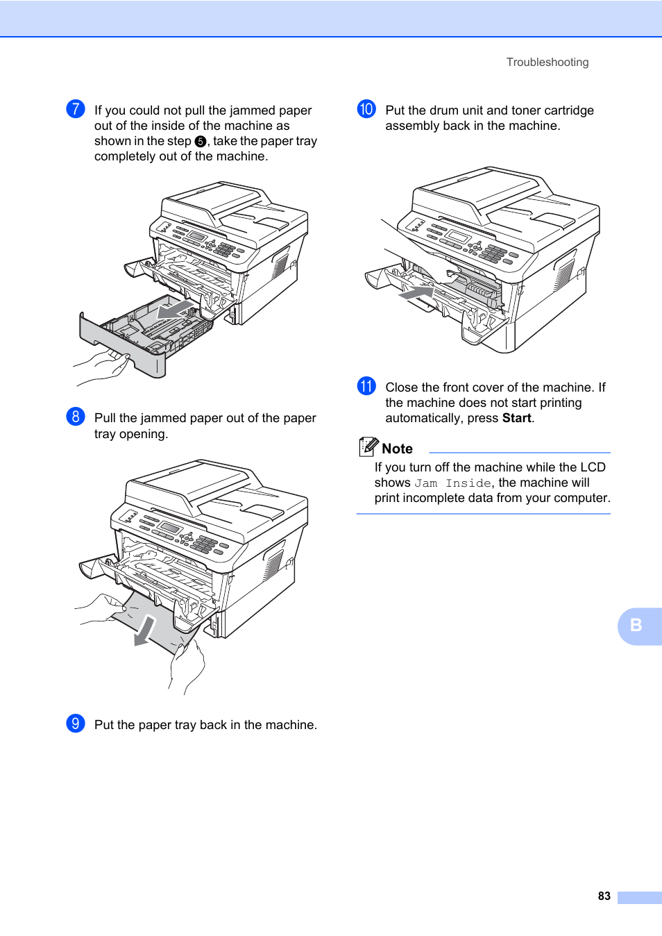 Brother MFC 7860DW User Manual | Page 99 / 162