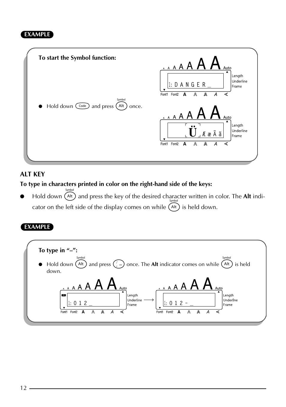 Brother PT-1960 User Manual | Page 20 / 104