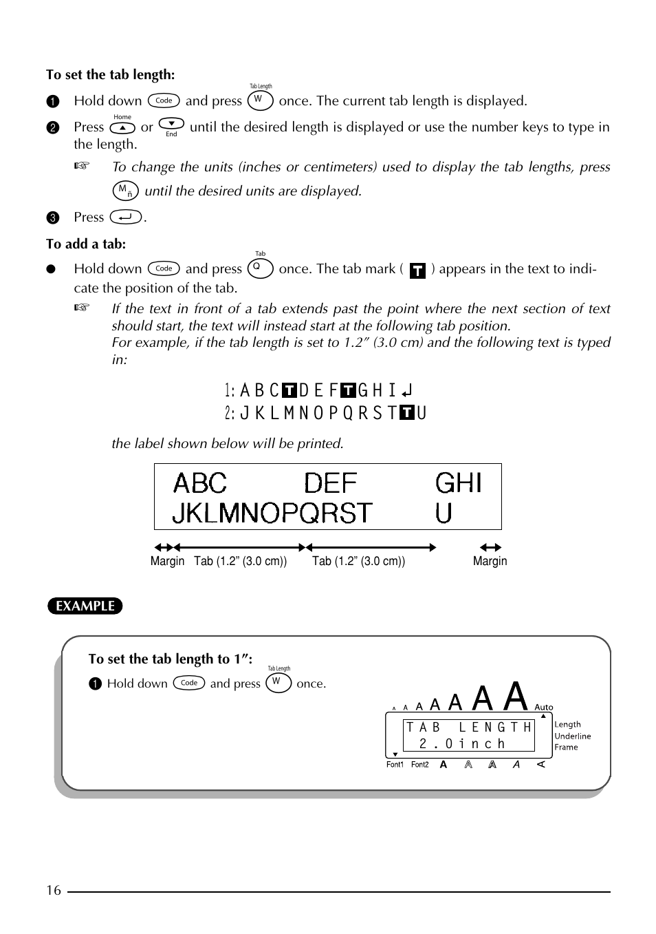 Brother PT-1960 User Manual | Page 24 / 104