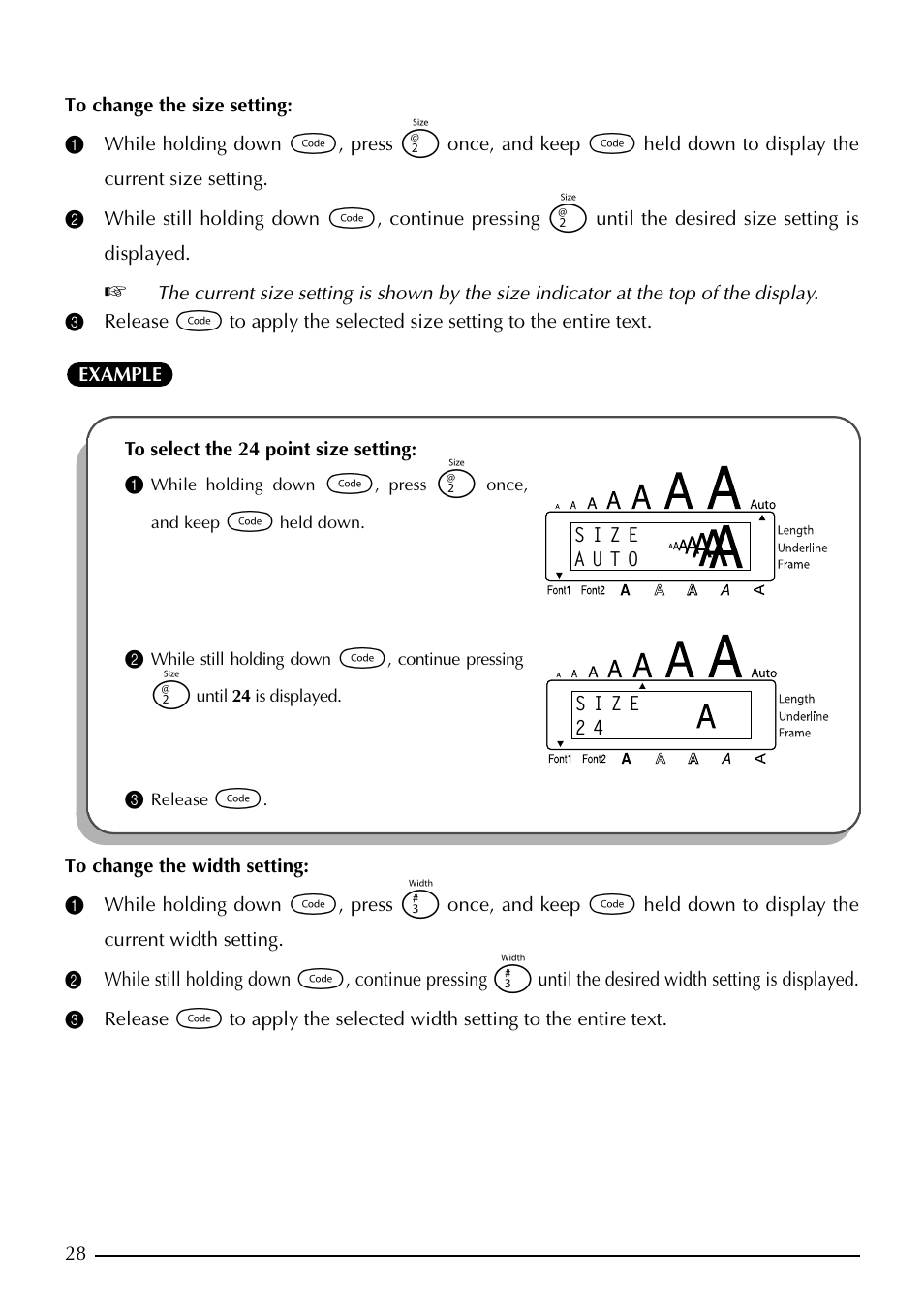 Brother PT-1960 User Manual | Page 36 / 104