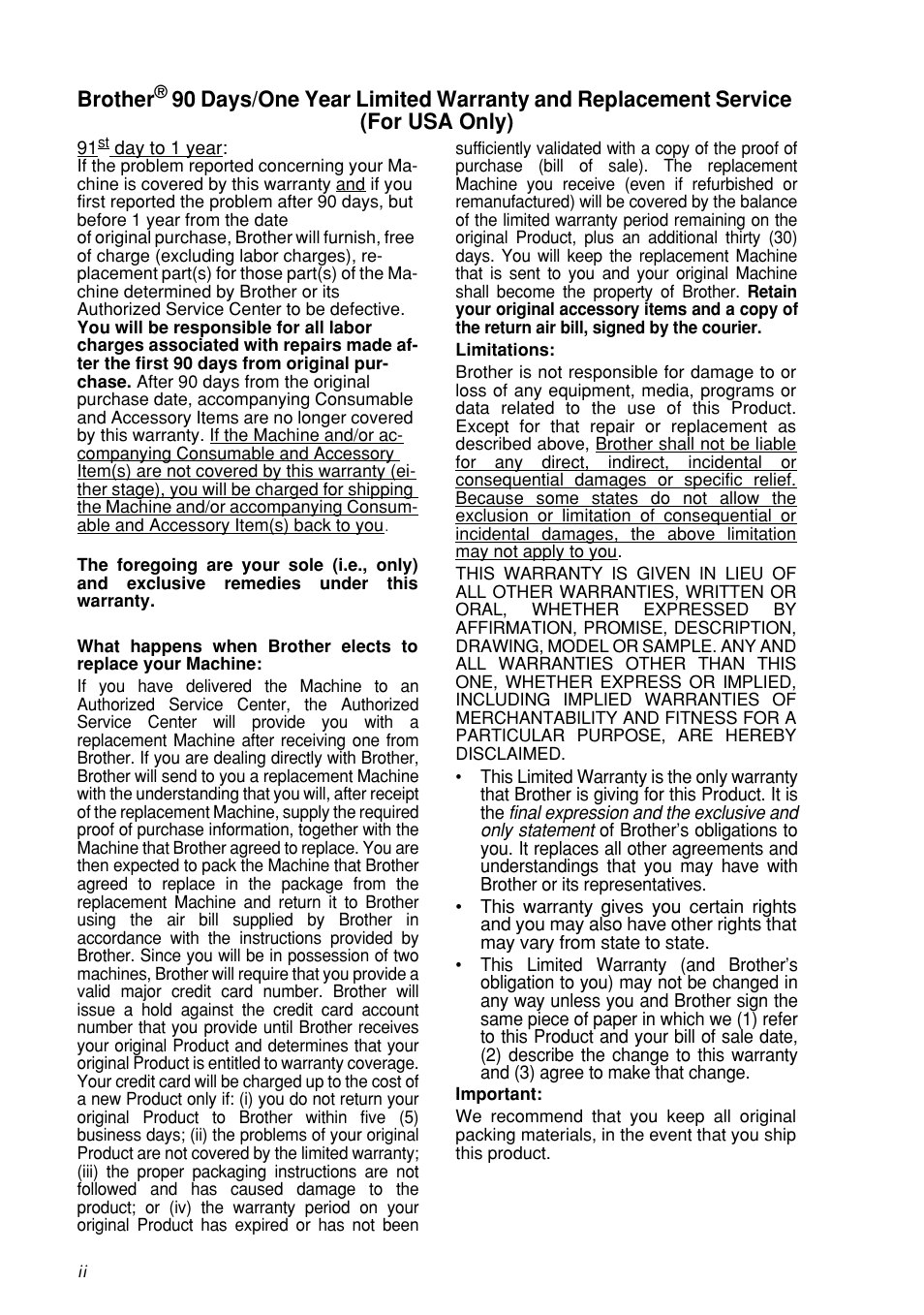 Brother PT-1960 User Manual | Page 4 / 104