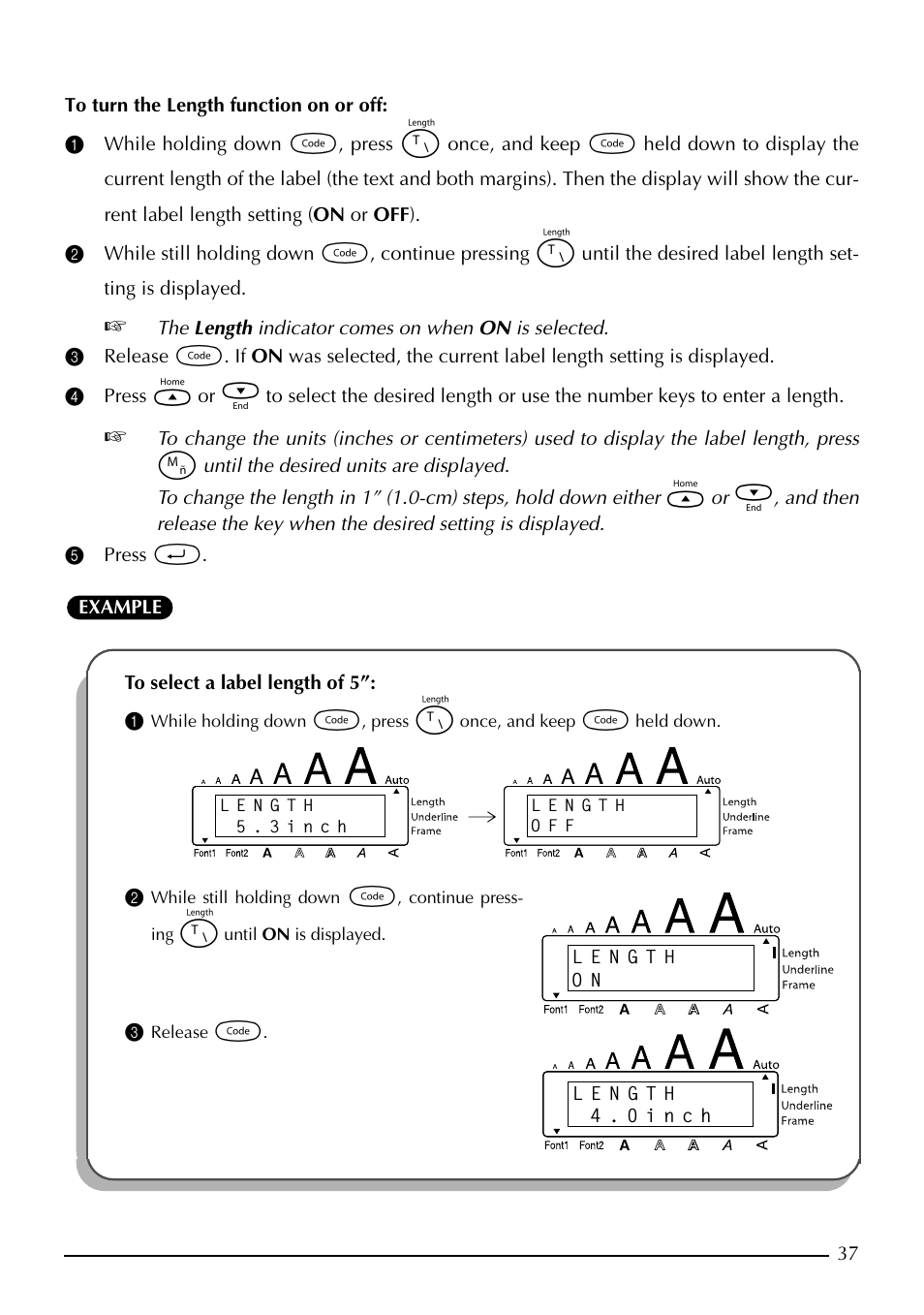 Brother PT-1960 User Manual | Page 45 / 104
