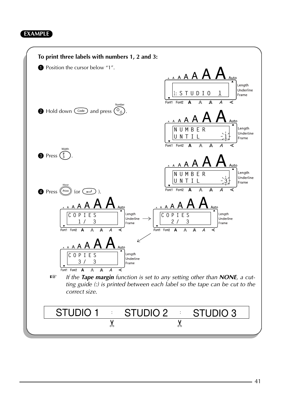 Brother PT-1960 User Manual | Page 49 / 104