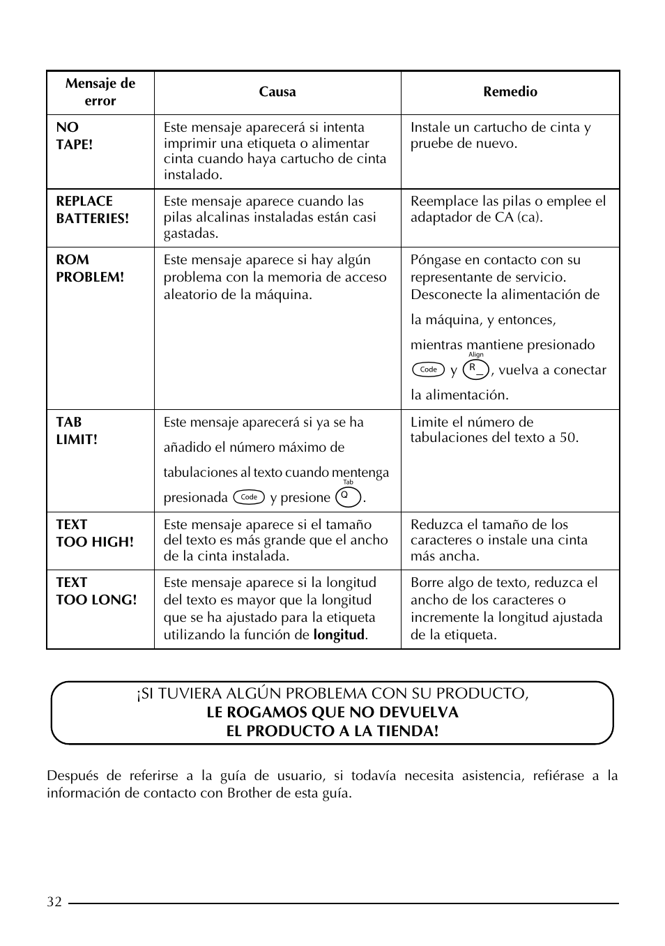 Brother PT-1960 User Manual | Page 98 / 104