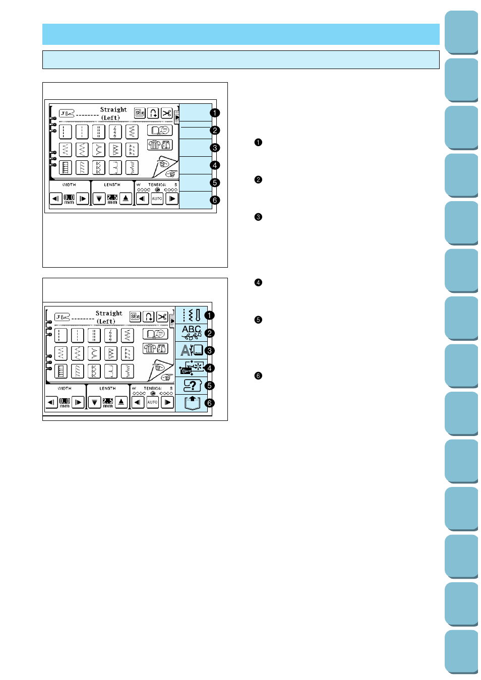 Selection keys, Screen messages guide you through each operation, C. selection keys | Brother PC-8500 8500D User Manual | Page 13 / 196