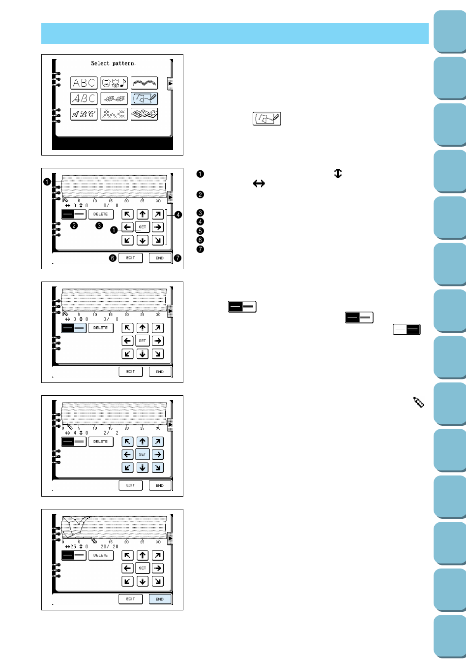 Generating the data | Brother PC-8500 8500D User Manual | Page 165 / 196