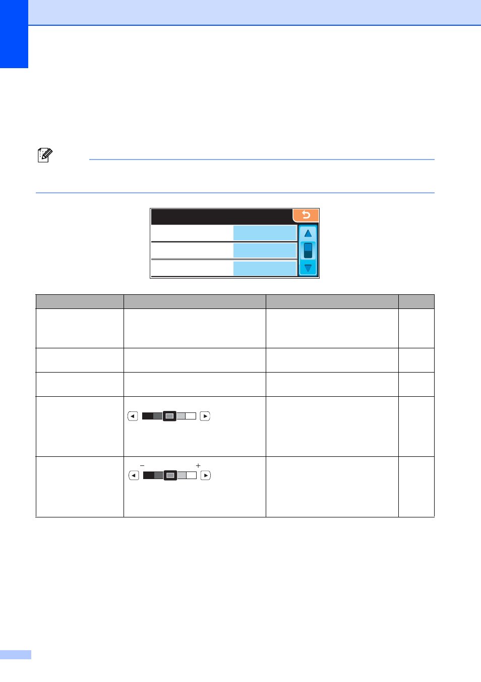 Photocapture center® print settings, Photocapture center, Print settings | Brother MFC-790CW User Manual | Page 128 / 240