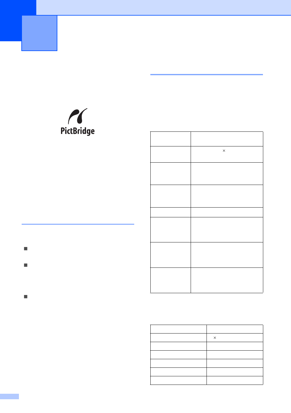 14 printing photos from a camera, Printing photos directly from a pictbridge camera, Pictbridge requirements | Setting your digital camera, Printing photos from a camera | Brother MFC-790CW User Manual | Page 136 / 240