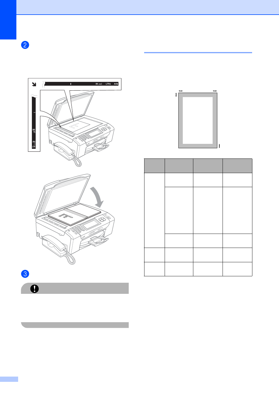 Scannable area | Brother MFC-790CW User Manual | Page 38 / 240