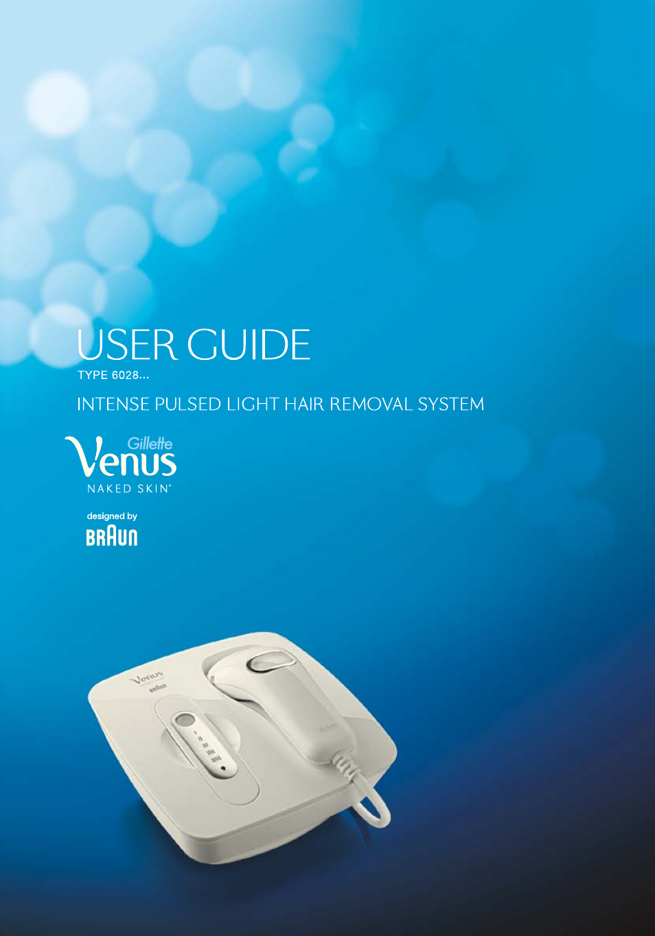 Braun Gillette Venus Naked Skin User Manual | 53 pages