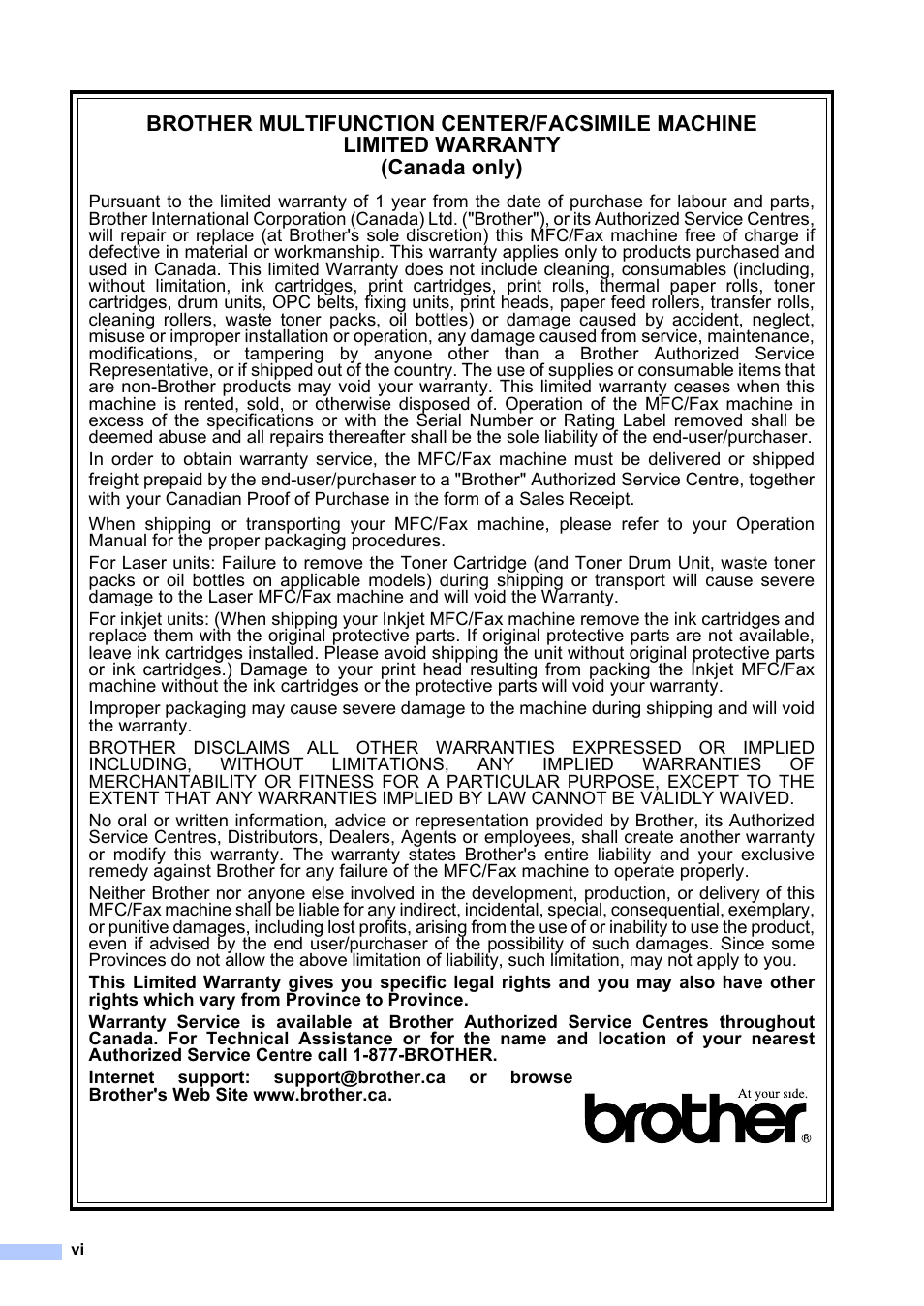 Brother MFC-8660DN User Manual | Page 8 / 196