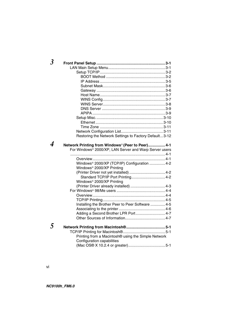 Brother MFC 5840CN User Manual | Page 7 / 71