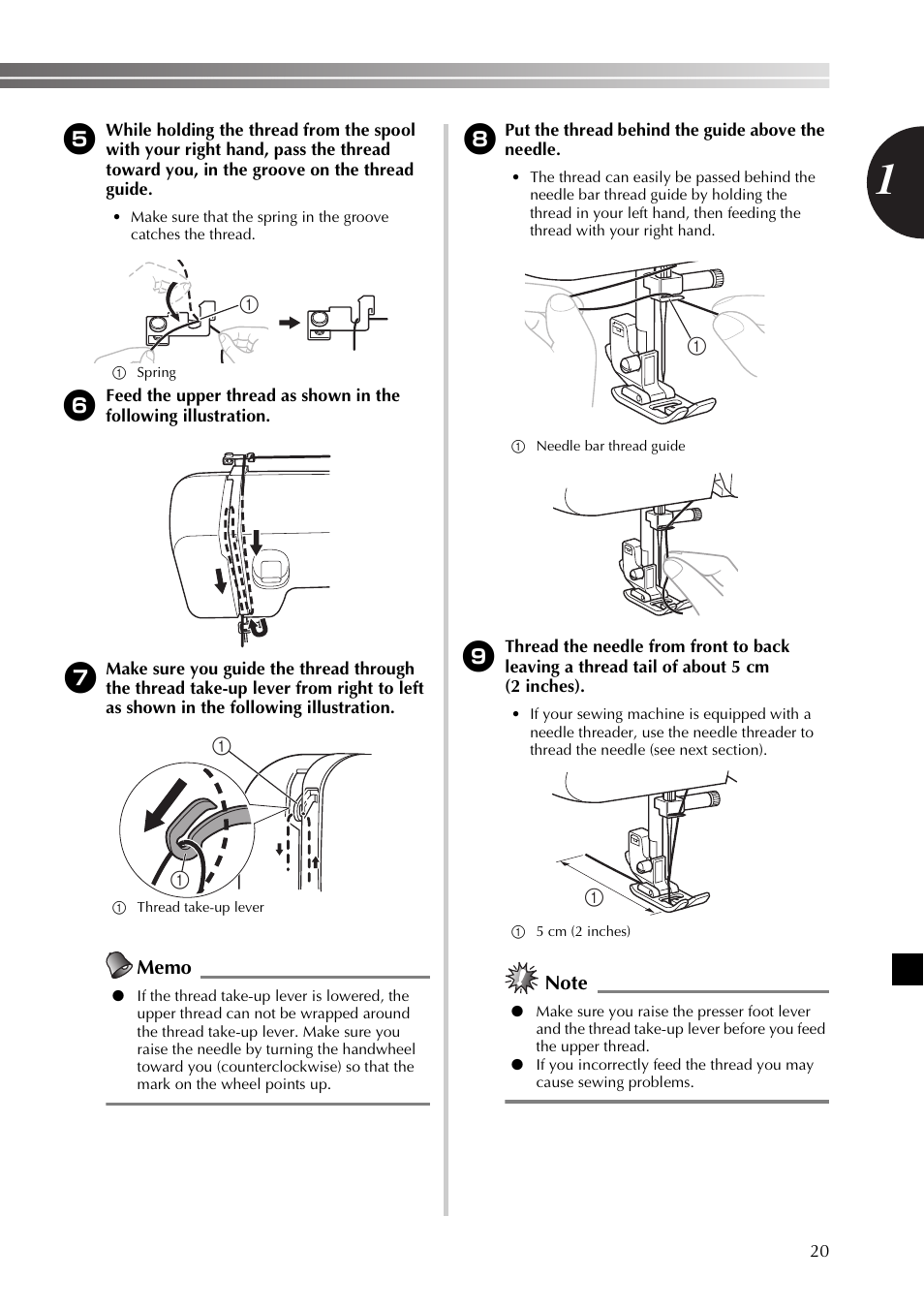 Brother XL2800 User Manual | Page 21 / 108