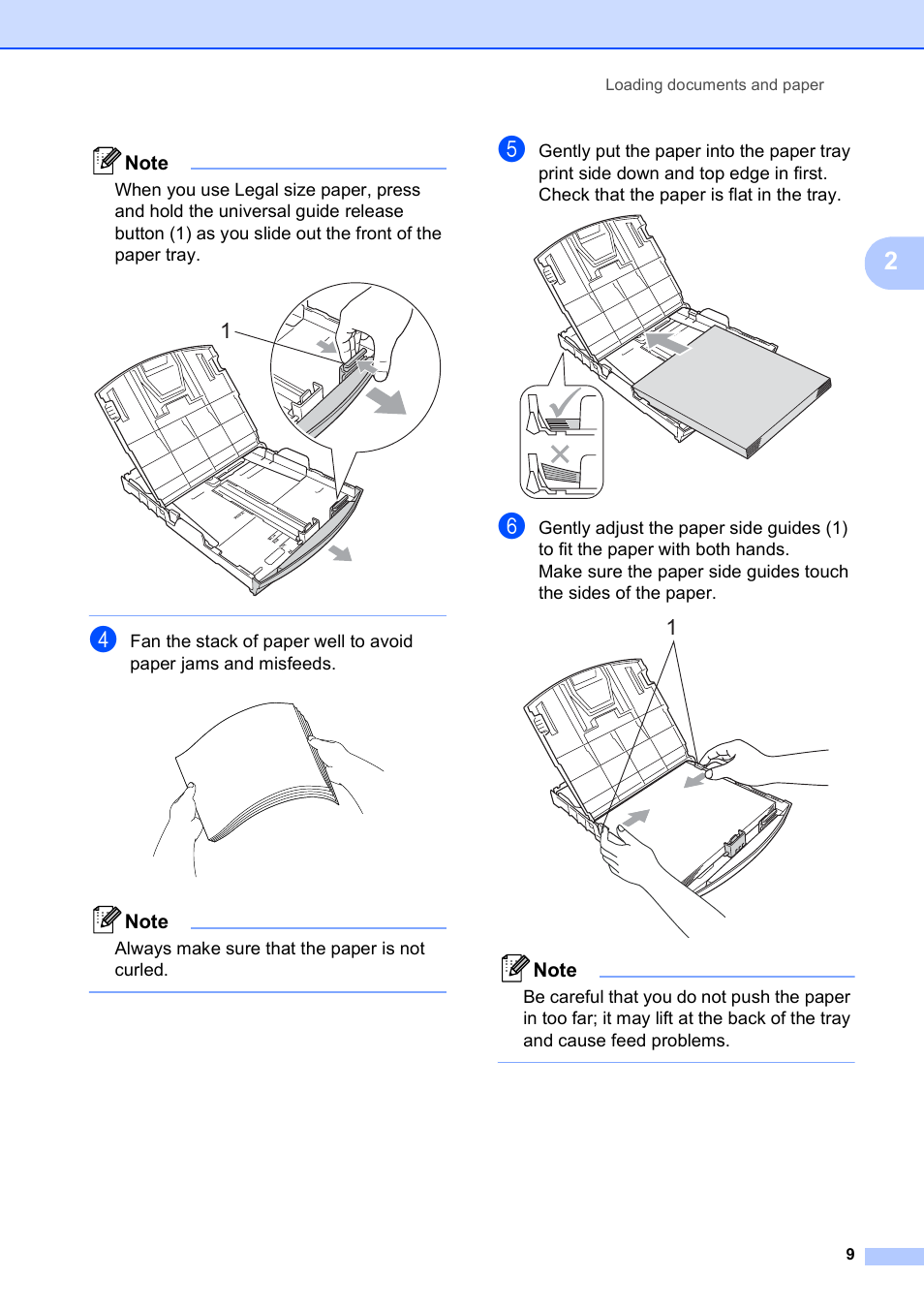 Brother DCP-165C User Manual | Page 21 / 112