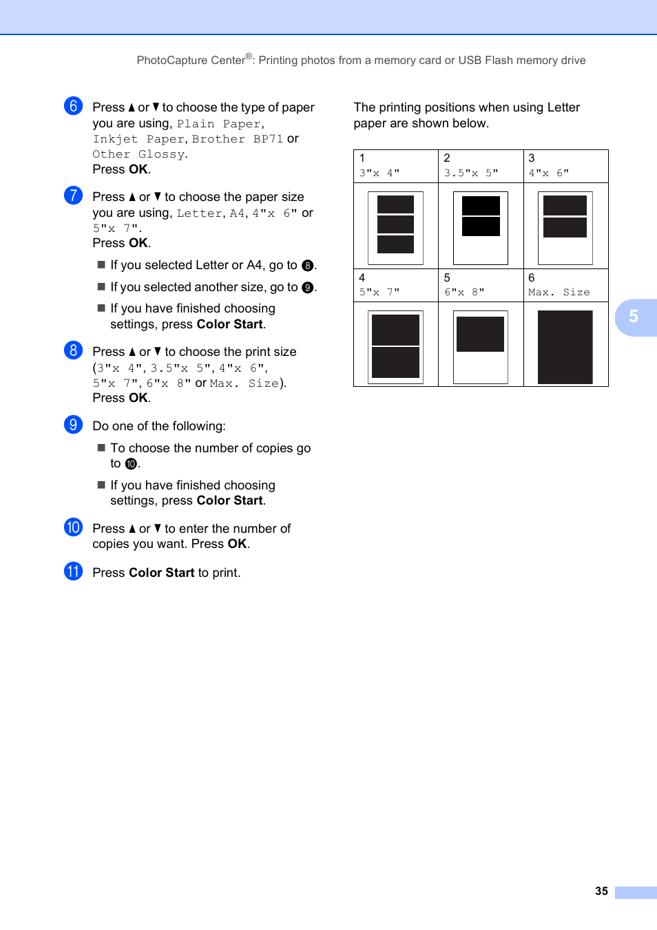 Brother DCP-165C User Manual | Page 47 / 112