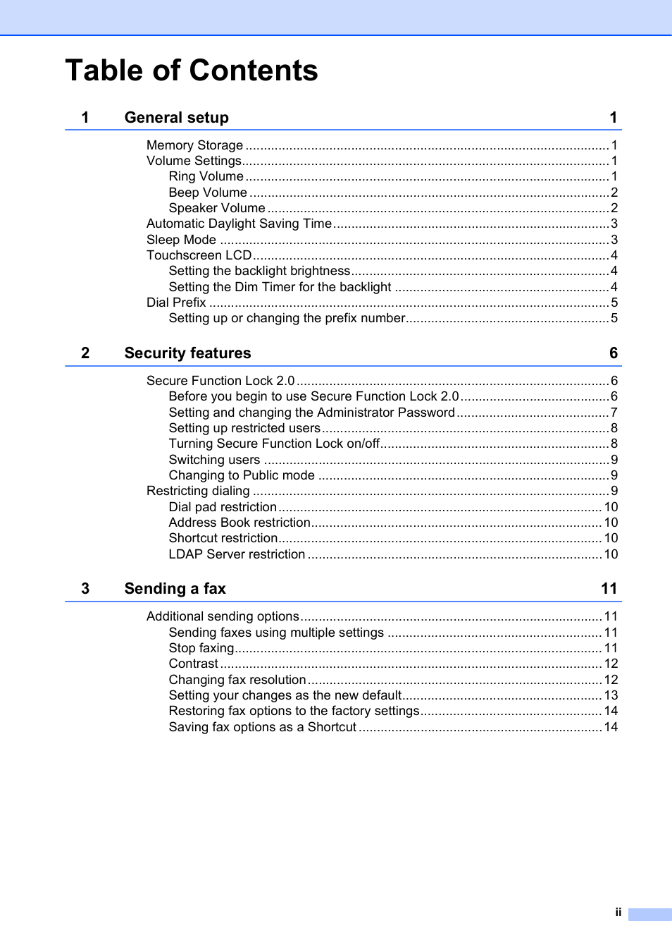 Brother MFC-J6920DW User Manual | Page 3 / 101