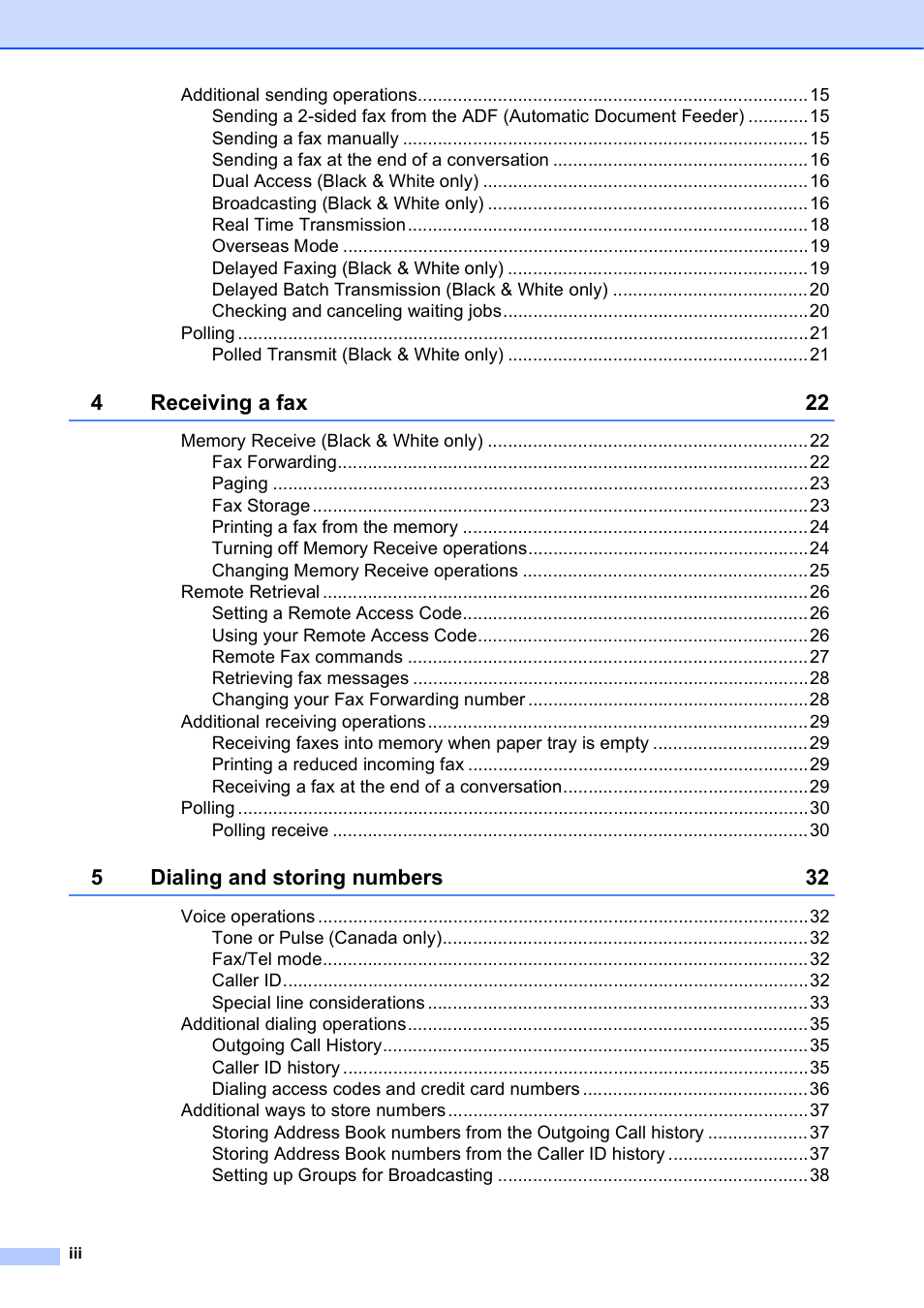 Brother MFC-J6920DW User Manual | Page 4 / 101