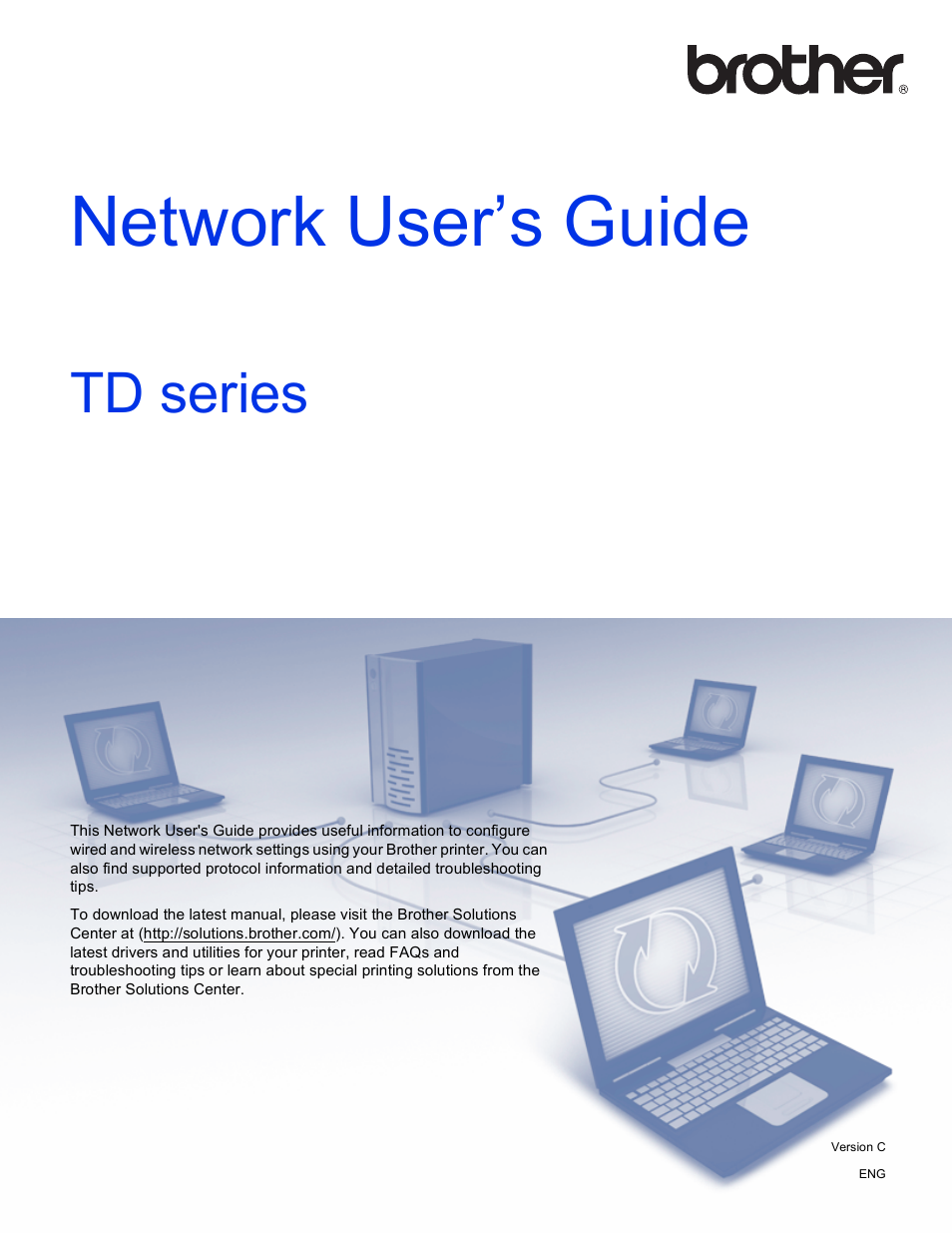 Brother TD-4100N User Manual | 40 pages
