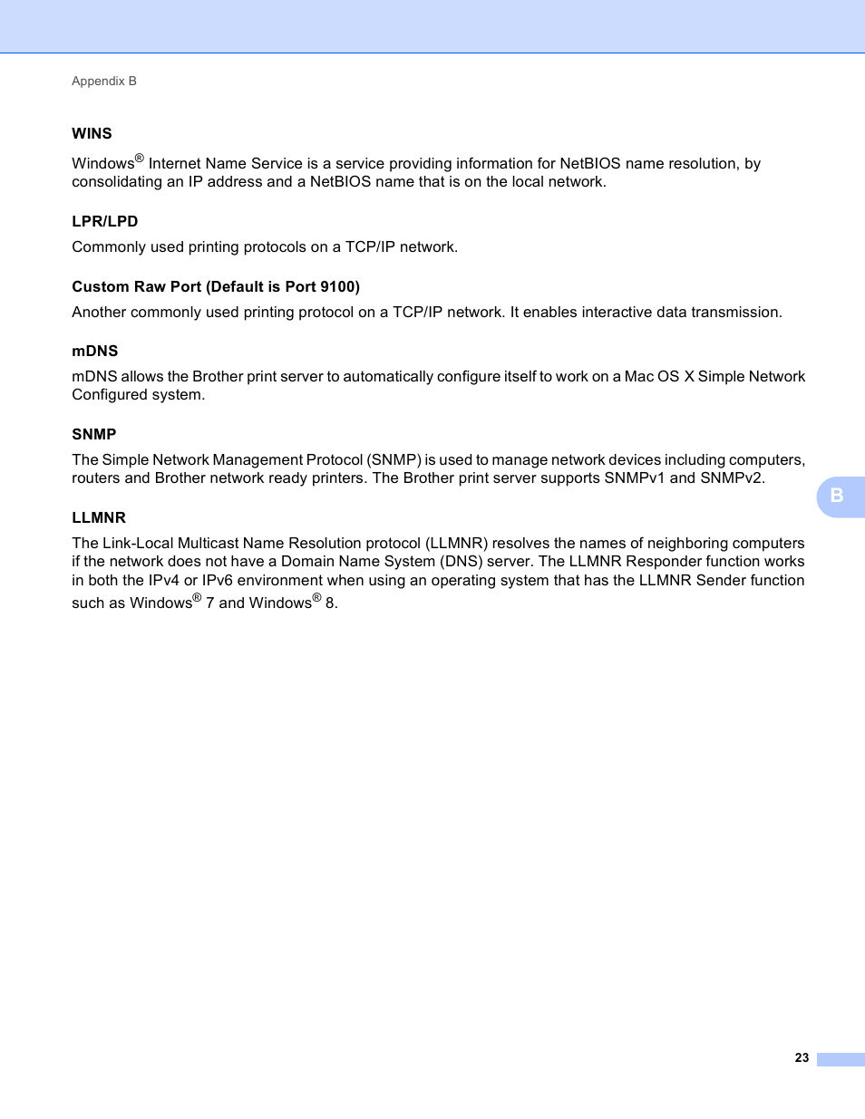 Brother TD-4100N User Manual | Page 28 / 40