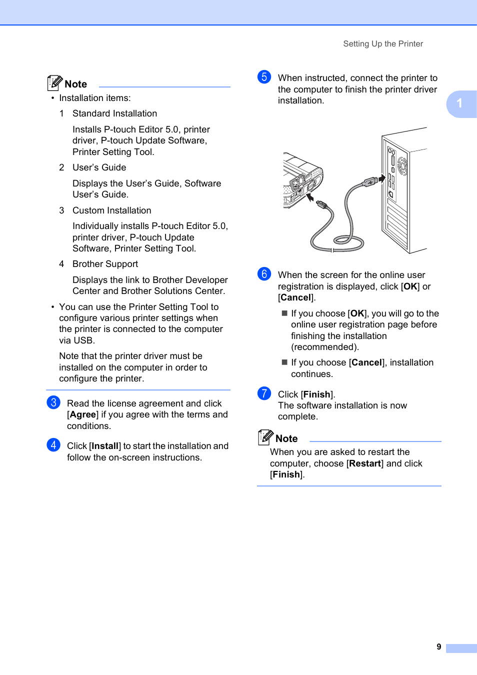 Brother RJ-4040 User Manual | Page 13 / 62