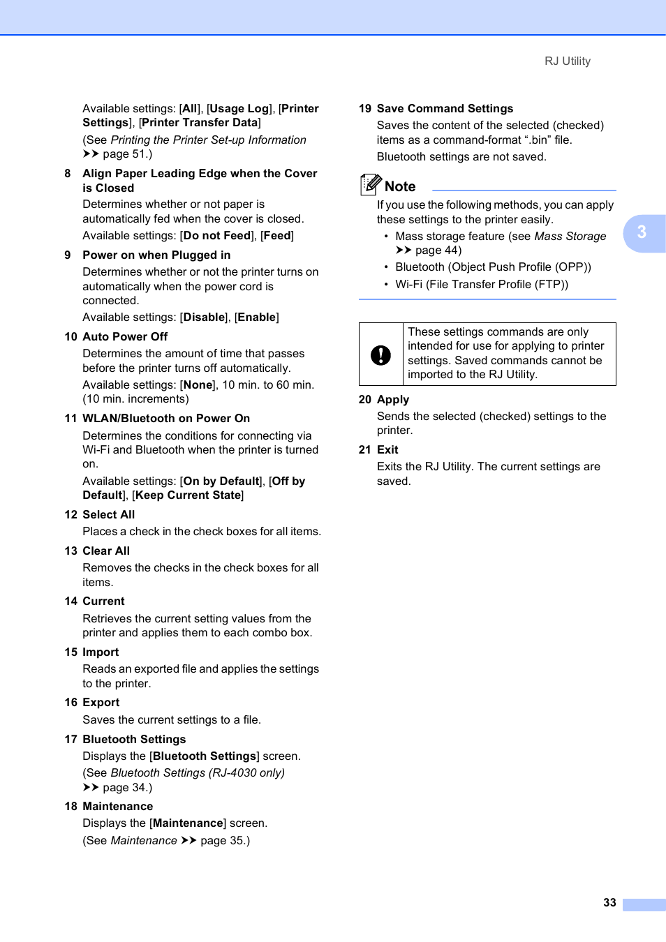 Brother RJ-4040 User Manual | Page 37 / 62