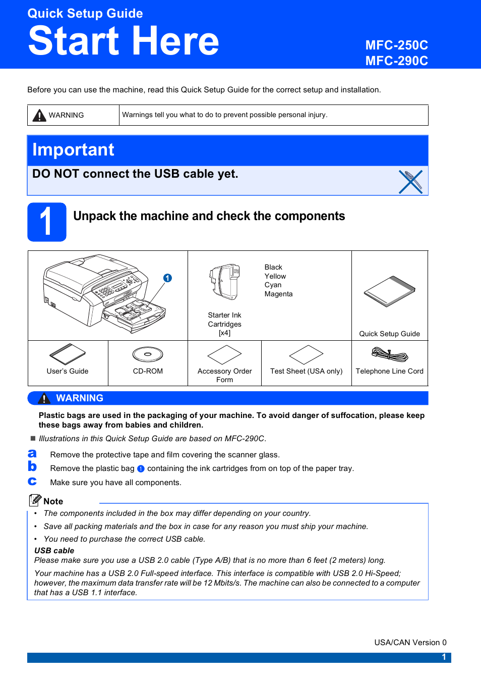 Brother MFC-290C User Manual | 22 pages