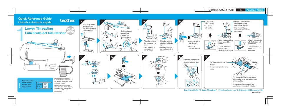 Brother SB170 User Manual | 2 pages