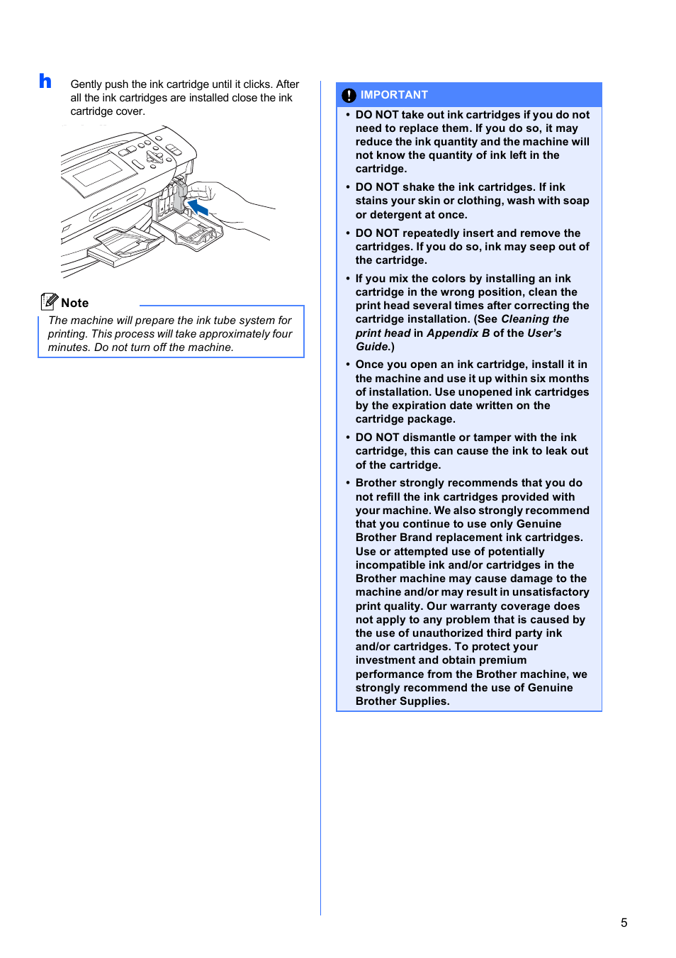 Brother DCP-395CN User Manual | Page 5 / 28