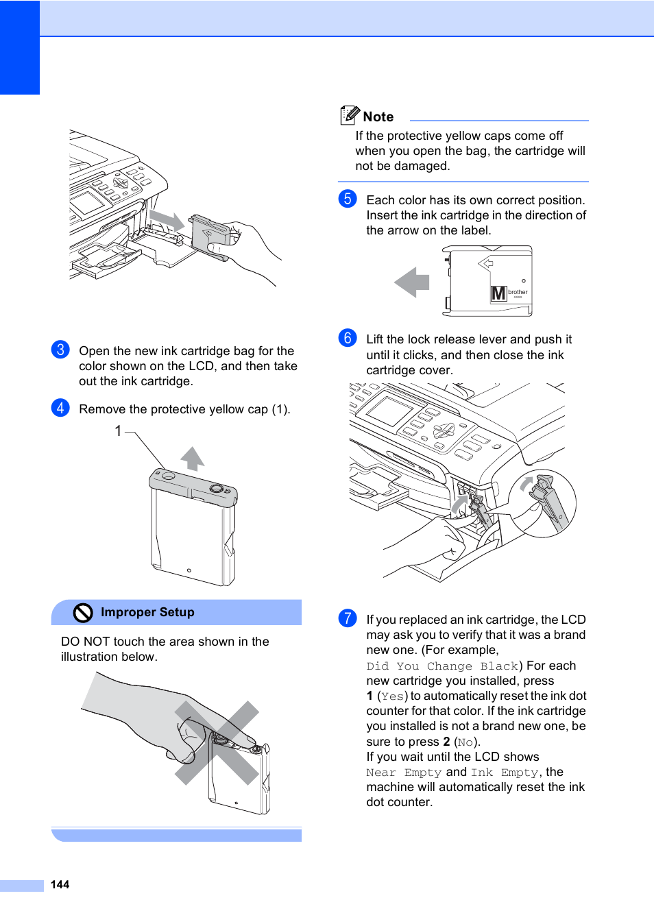 Brother MFC-665CW User Manual | Page 160 / 217