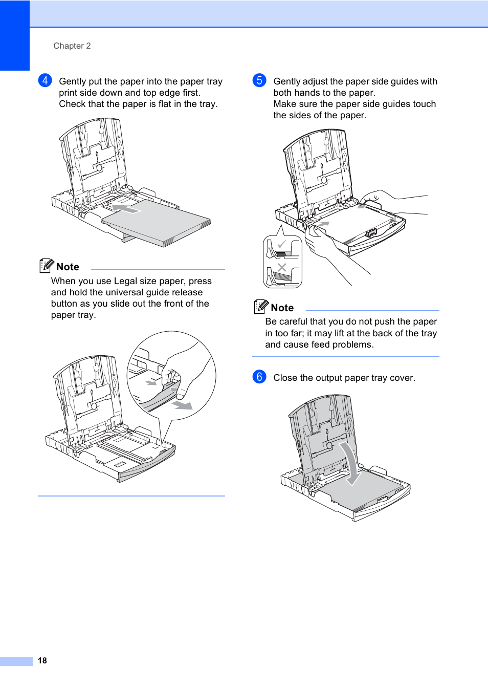 Brother MFC-665CW User Manual | Page 34 / 217