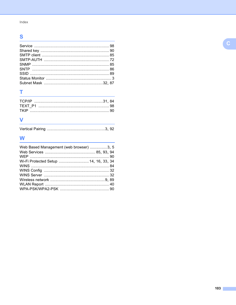Brother MFC-J4710DW User Manual | Page 109 / 110