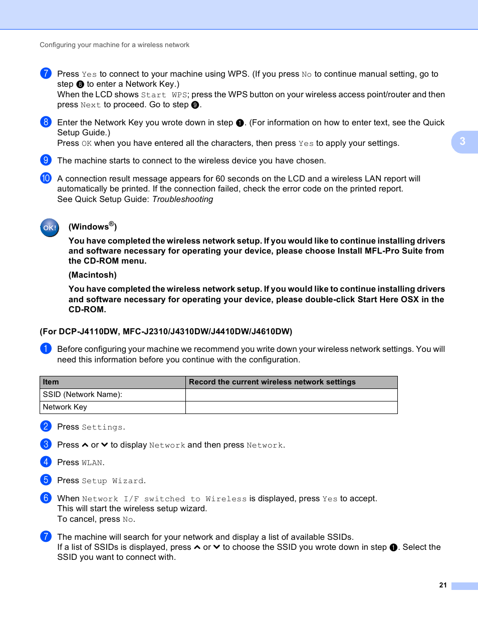 Brother MFC-J4710DW User Manual | Page 27 / 110