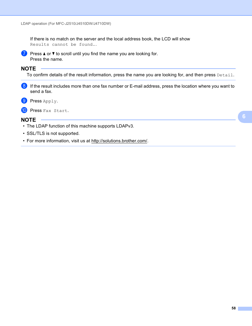 Brother MFC-J4710DW User Manual | Page 64 / 110