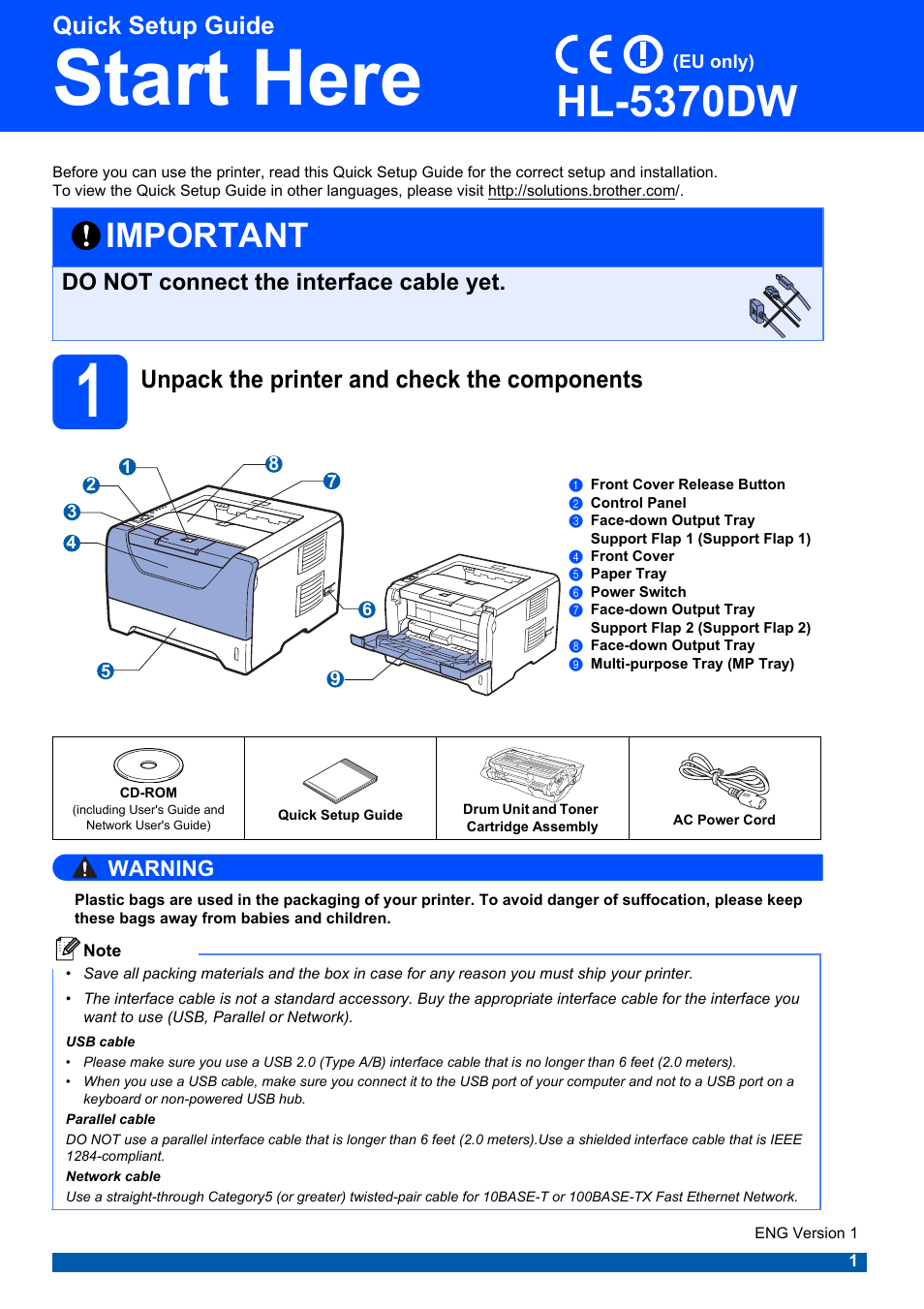 Brother HL 5370DW User Manual | 55 pages