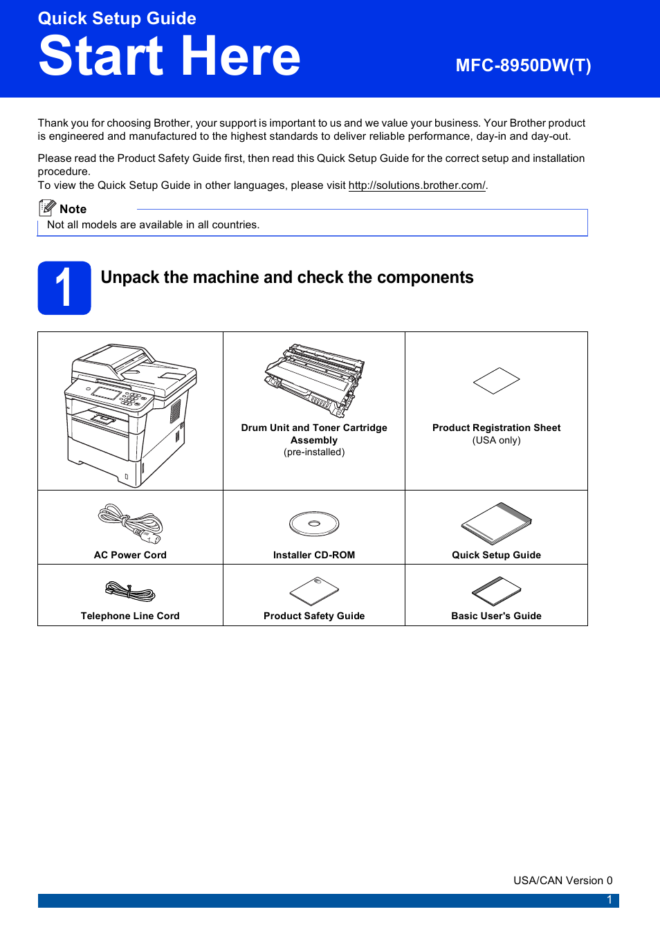 Brother MFC-8950DWT User Manual | 44 pages