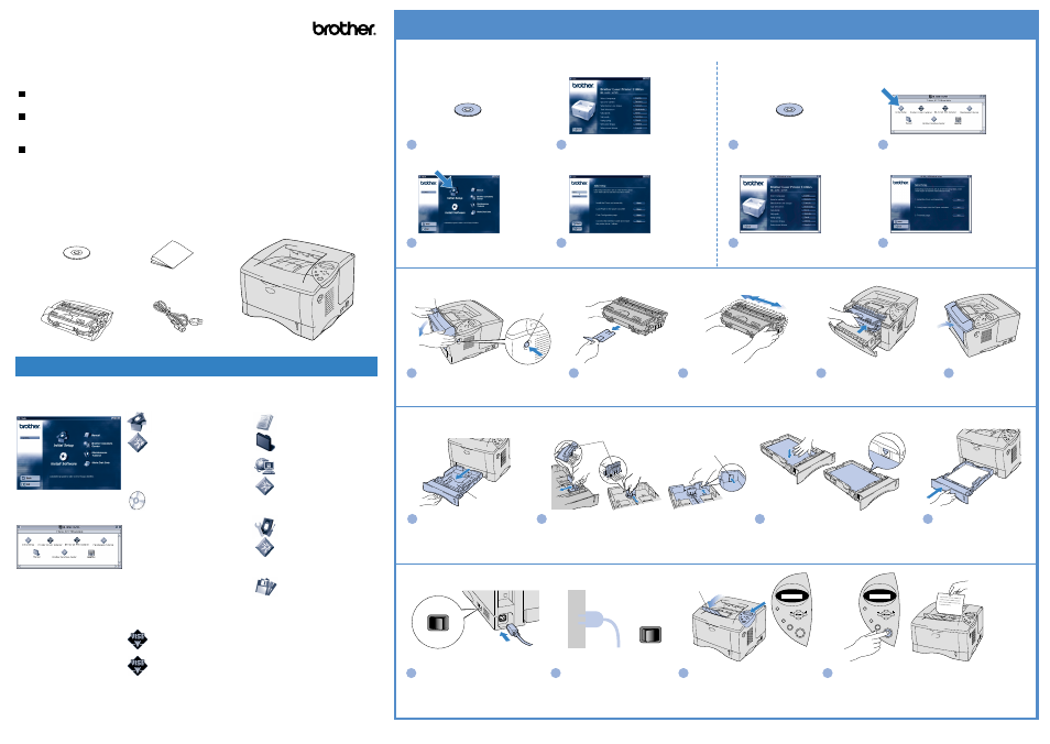 Brother HL-1670N User Manual | 2 pages