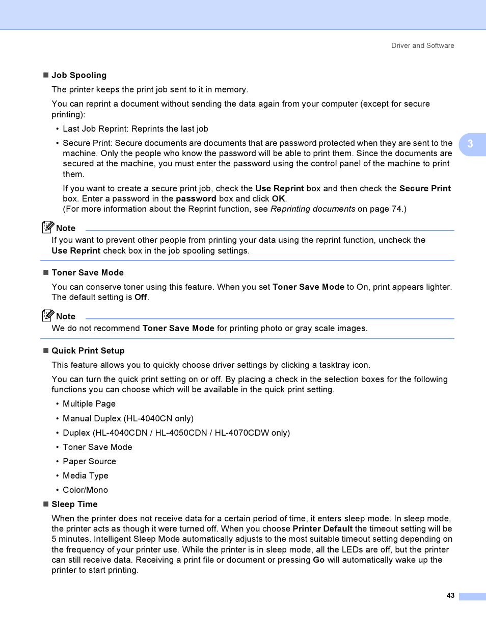 Brother HL-4040CDN User Manual | Page 52 / 211