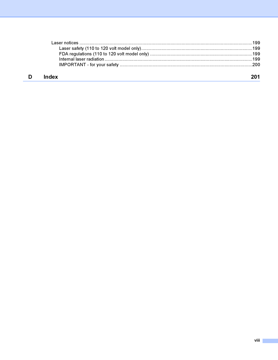 Brother HL-4040CDN User Manual | Page 9 / 211