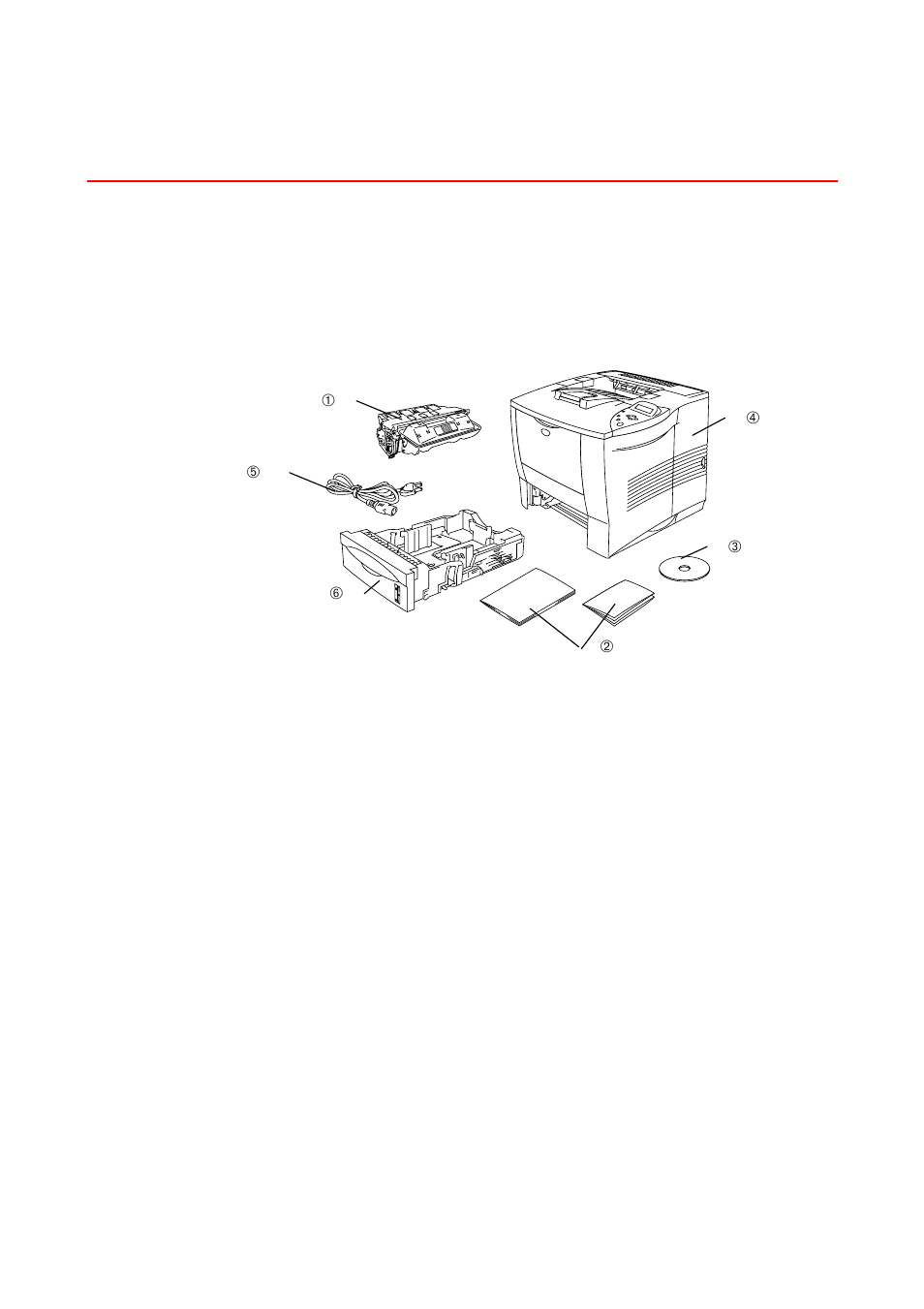 What is included in the carton, Carton components | Brother HL-2460 User Manual | Page 21 / 245