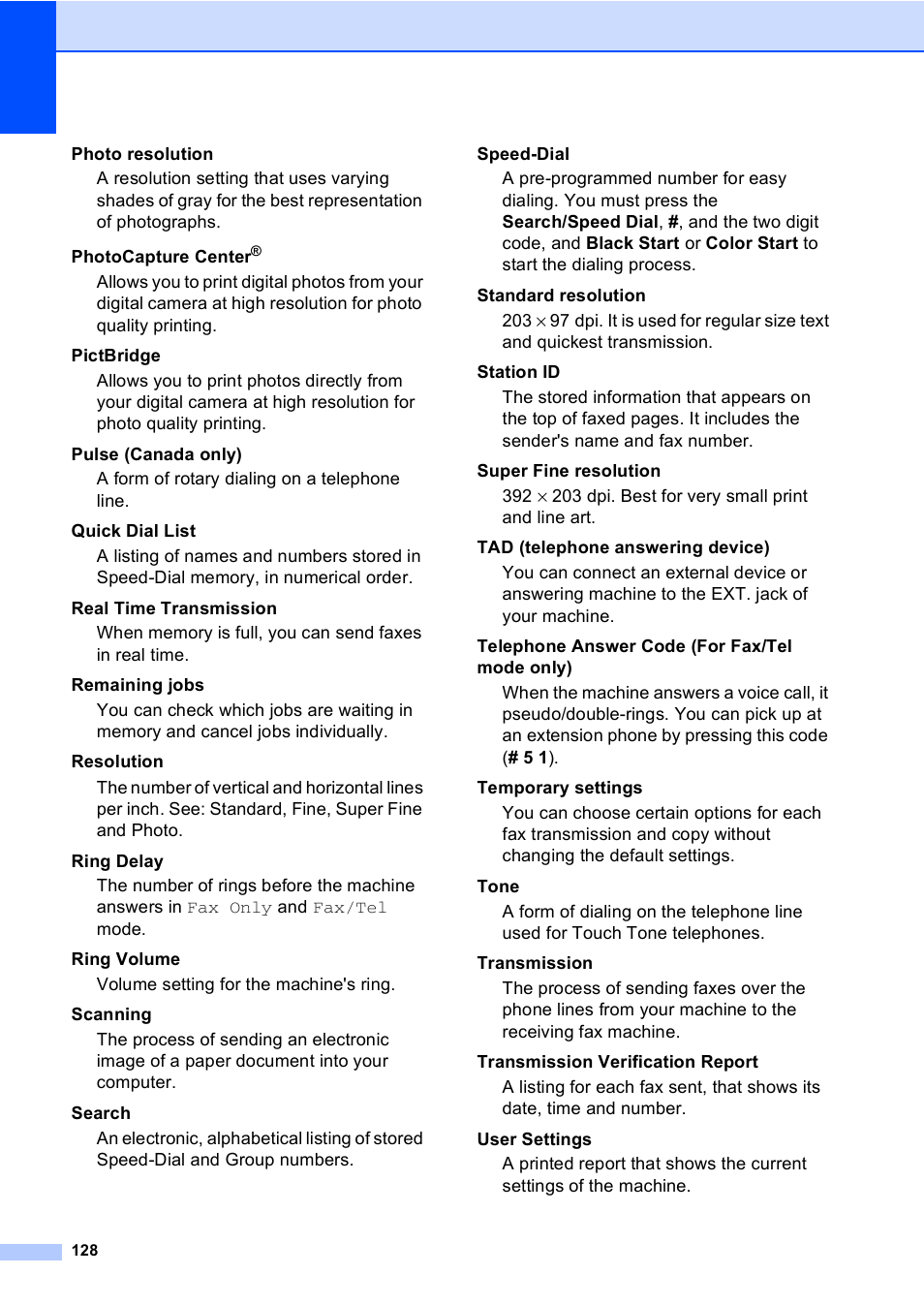 Brother MFC-240C User Manual | Page 143 / 149