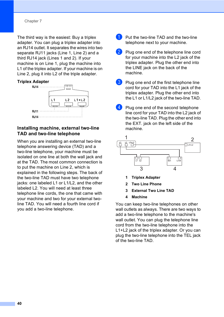 Brother MFC-240C User Manual | Page 55 / 149