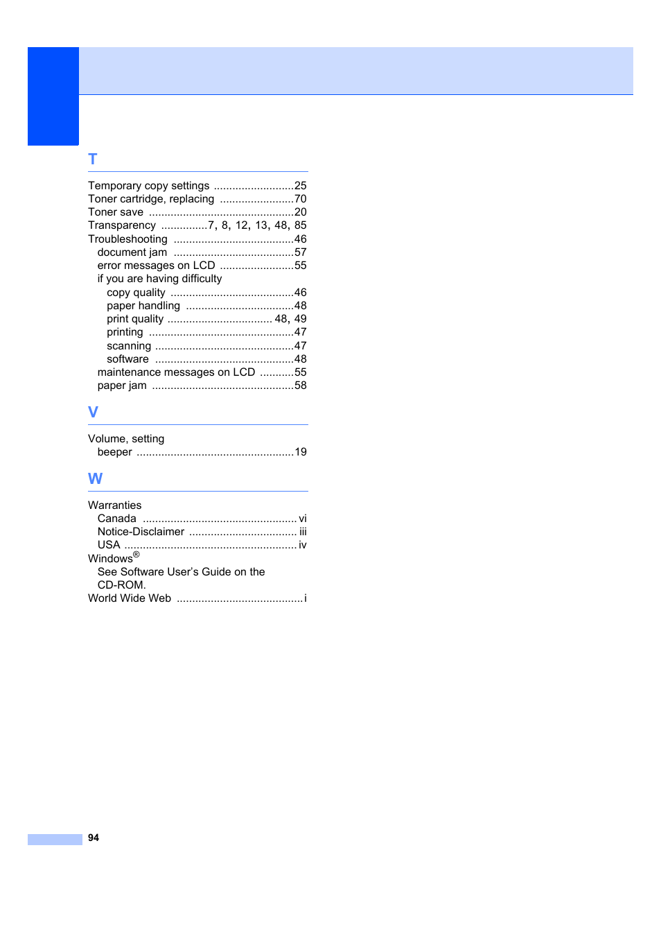 Brother DCP-7040 User Manual | Page 106 / 108