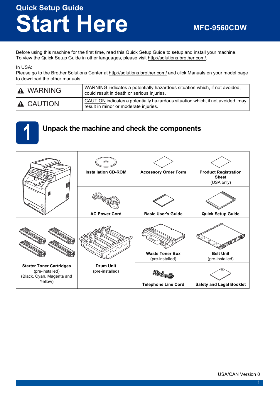 Brother MFC 9560CDW User Manual | 38 pages