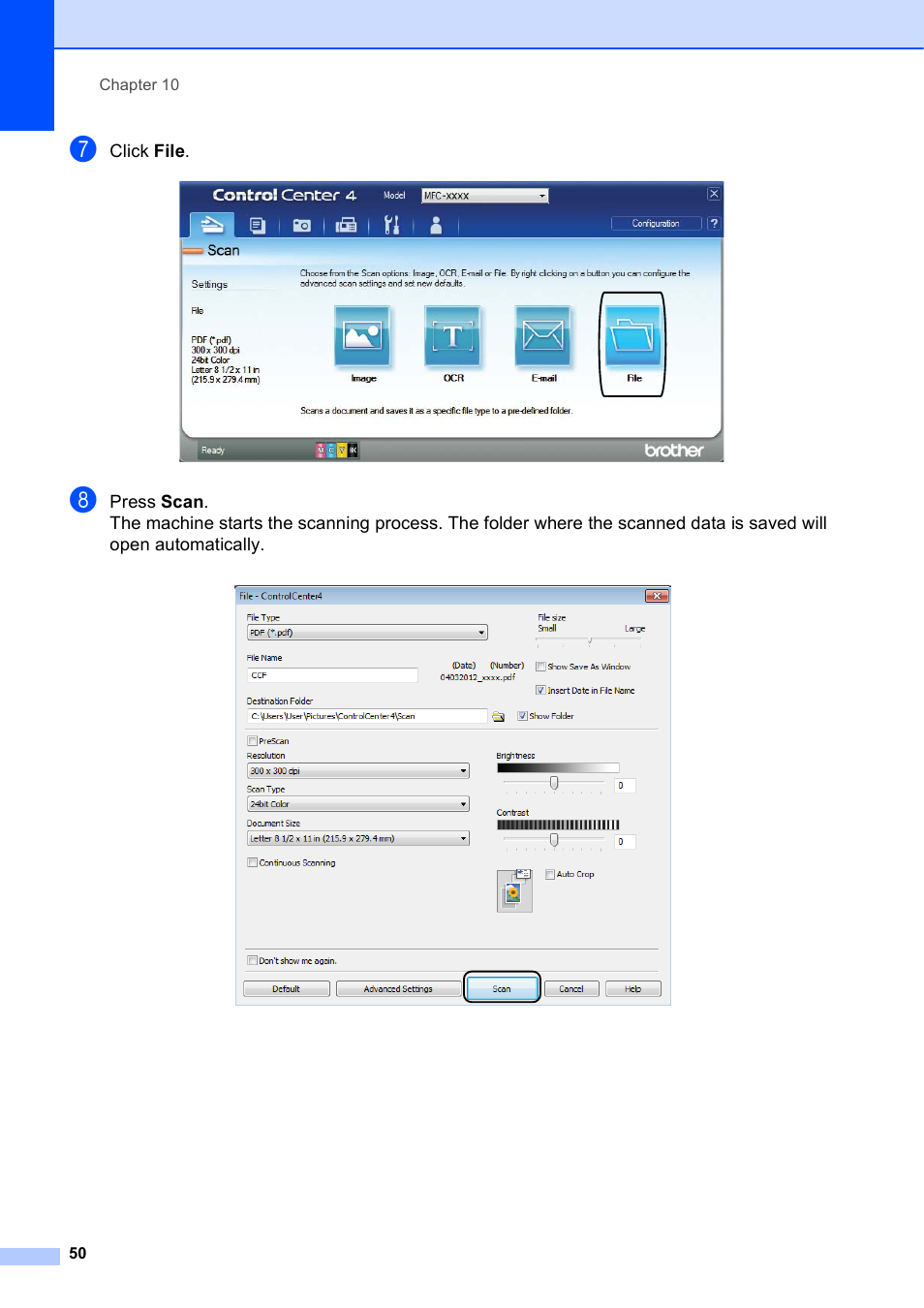 Brother MFC-J450DW User Manual | Page 64 / 143