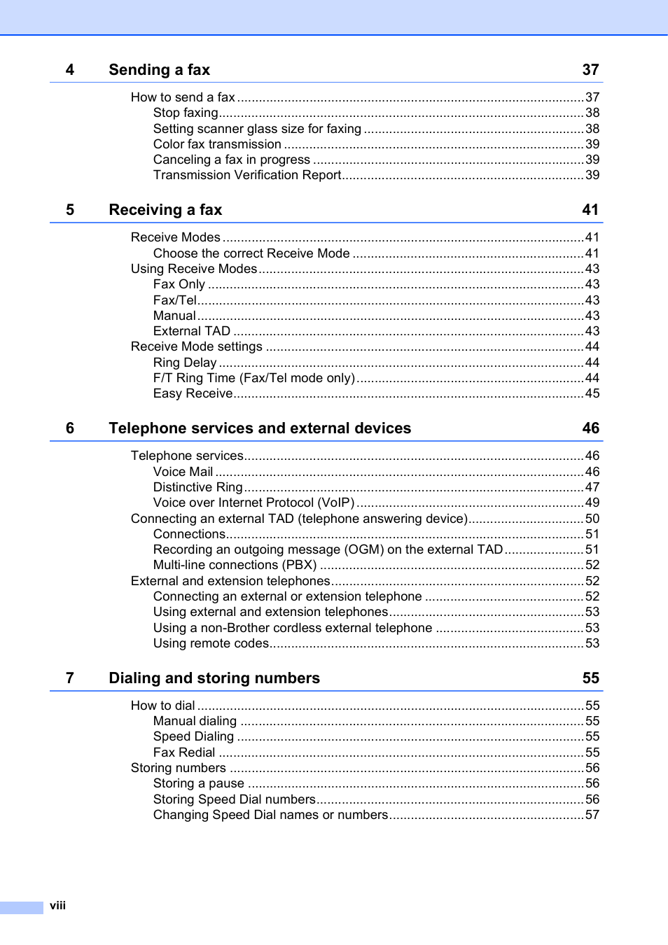Brother MFC-J4610DW User Manual | Page 10 / 186