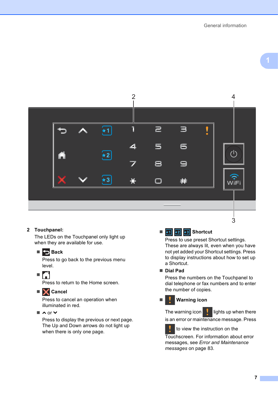 Brother MFC-J4610DW User Manual | Page 21 / 186